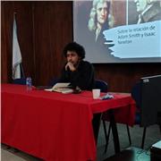 Clases de filosofía, estudiante de último año de la UTP